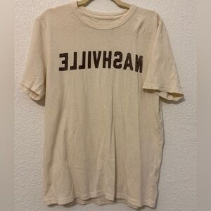 imogene + willie Cream Nashville Tee